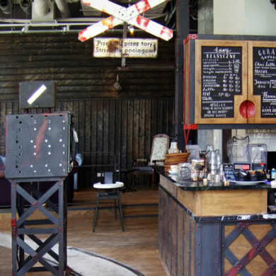 ARCHITEKTURA, WNĘTRZA, DESIGN Architekt Warszawa – kawiarnia Green Caffè Nero w biurowcu Proximo przy Prostej