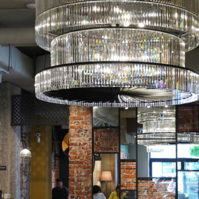 ARCHITEKTURA, WNĘTRZA, DESIGN Nowoczesny design kawiarni Green Caffè Nero na Karmelickiej w Krakowie