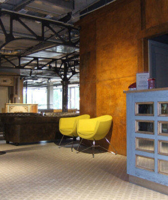 Projektowanie wnętrz publicznych – przestrzeń coworkingowa Loftmill przy Dekerta