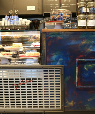 2022 | Bar | Green Caffè Nero, ul. Konstruktorska, Warszawa
