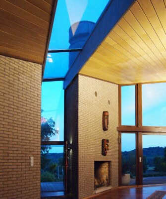 Unikatowy design wnętrz domu prywatnego na Mazurach